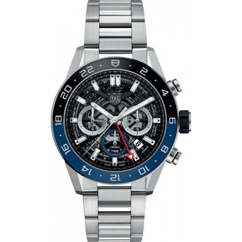 Tag Heuer Carrera Black Skeleton Dial Men's Watch CBG2A1Z-BA0658